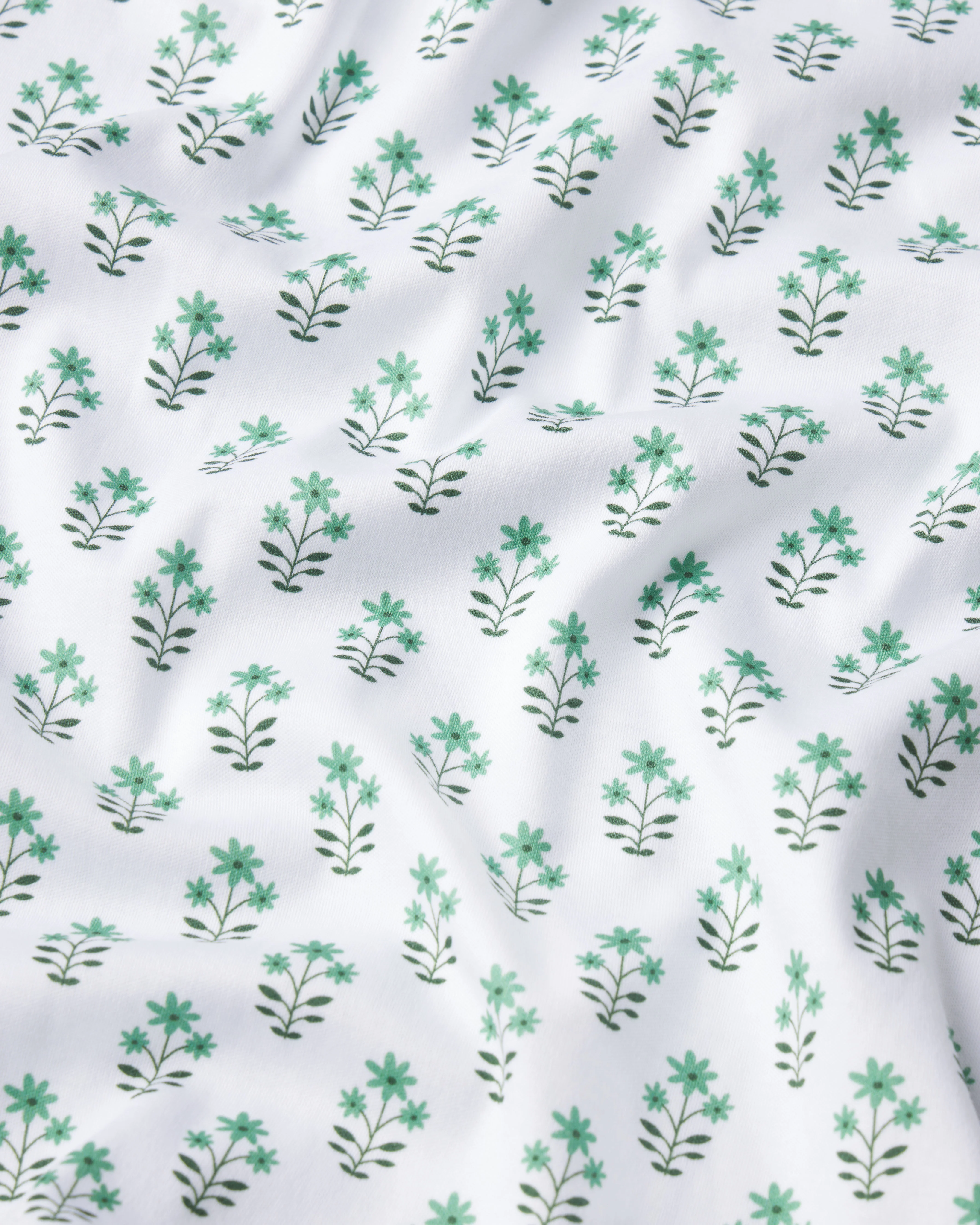 Pima Long-Short Set in Boxwood Posy - Image 5