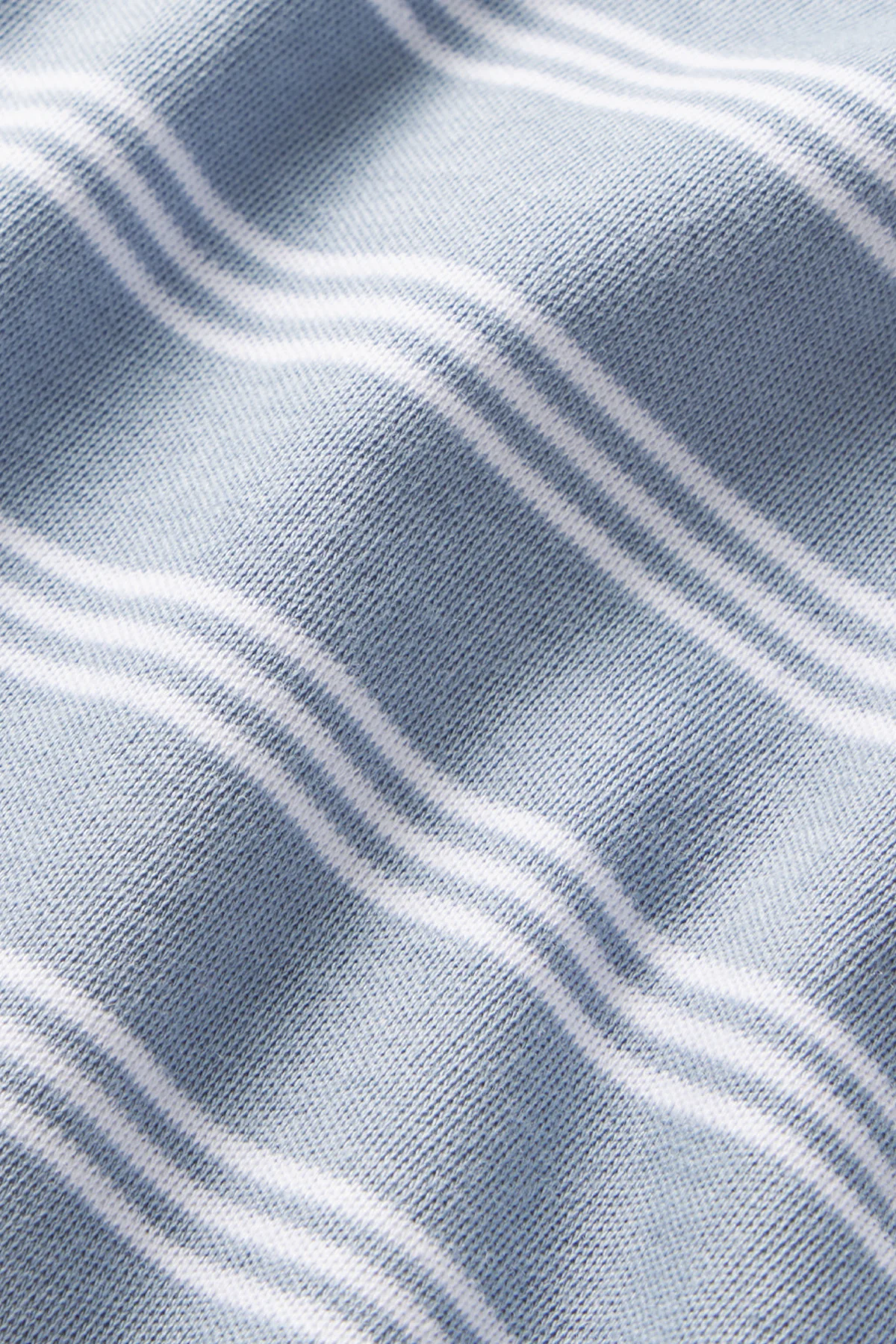 Pima Long-Long Set in Dusty Blue Stripe - Image 5