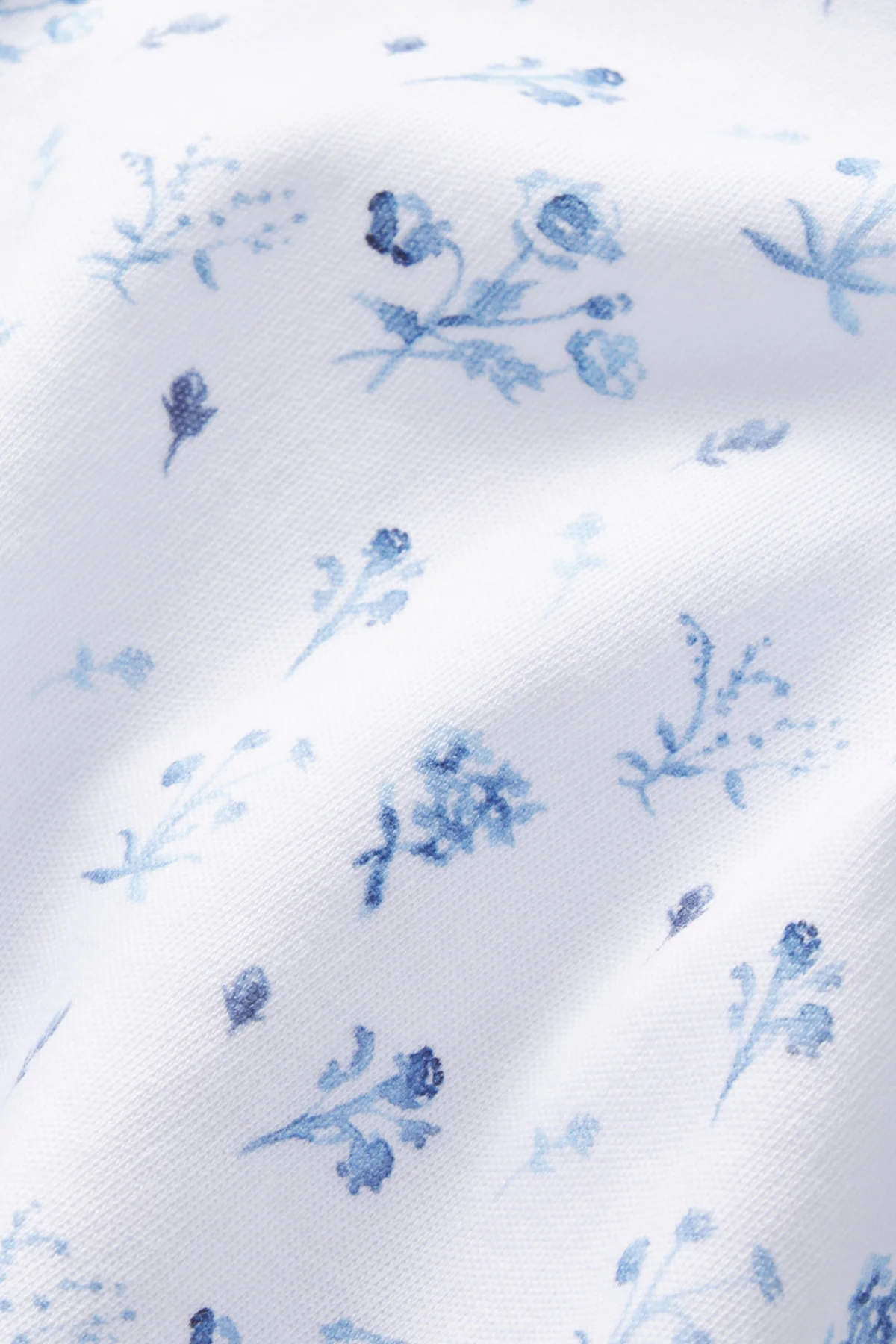 Pima Shorts Set in French Blue Floral - Image 5