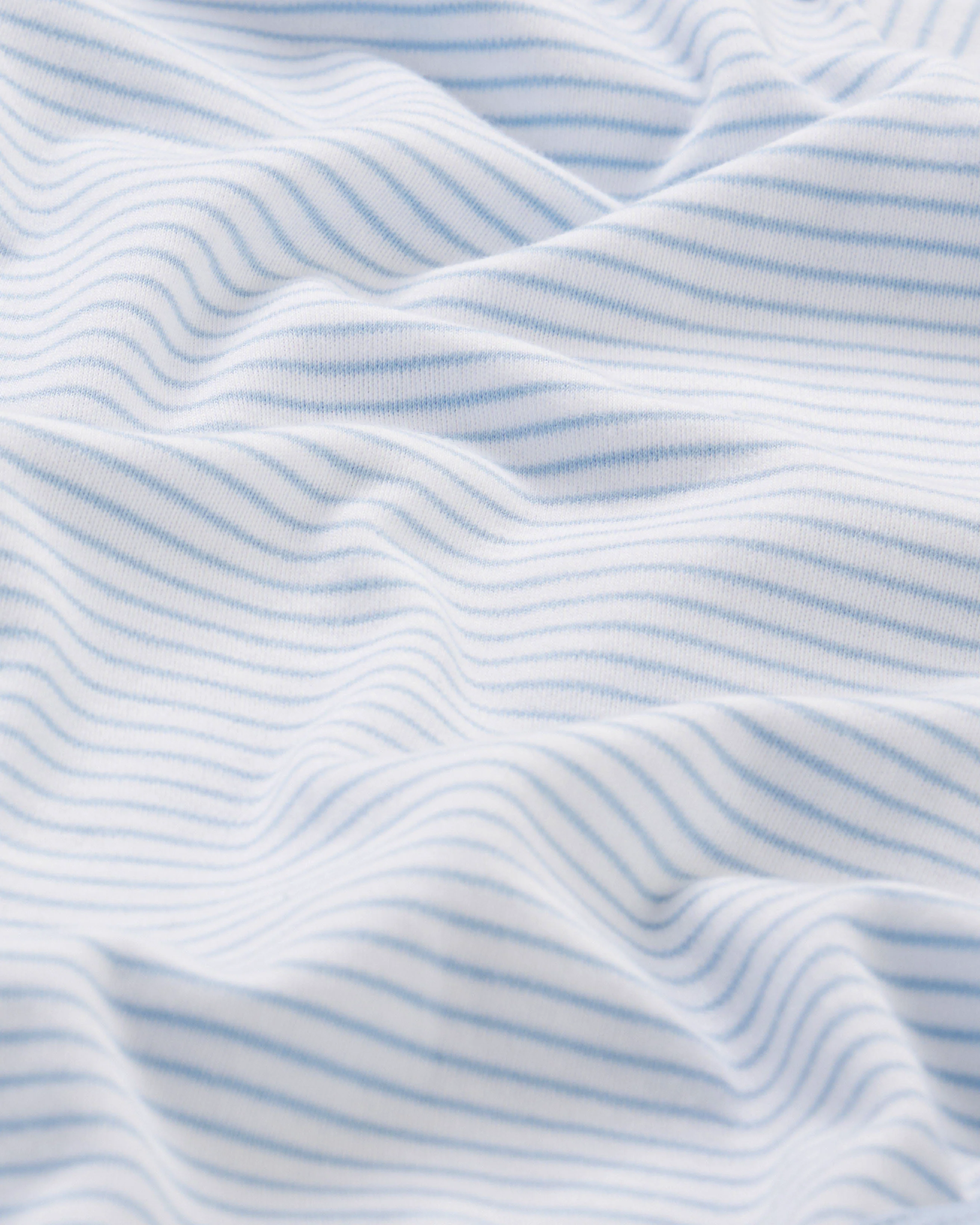 Reversible Baby Blanket in French Blue Multi - Image 3