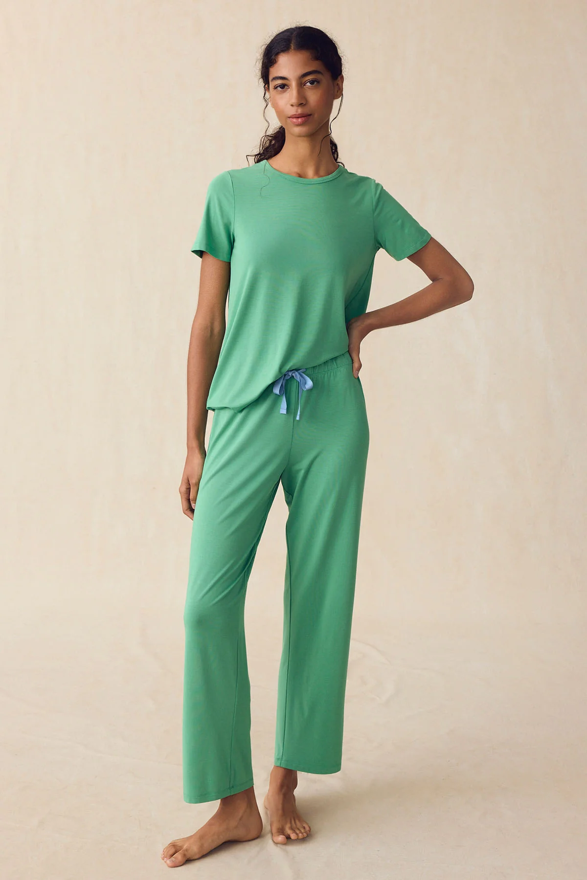 DreamModal™ Ribbon Short-Long Set in Greenbriar - Image 3