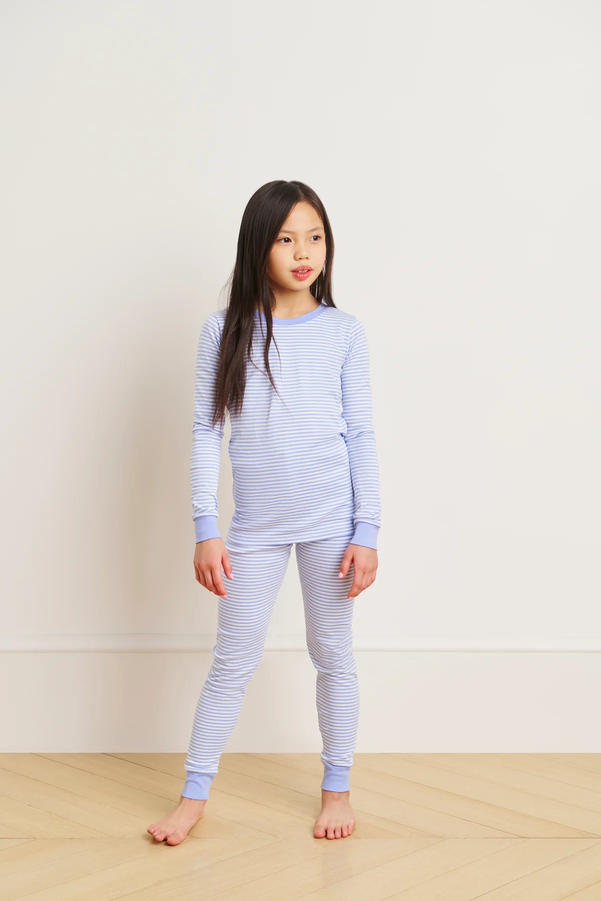 Kids Long-Long Set in Hydrangea - Image 3