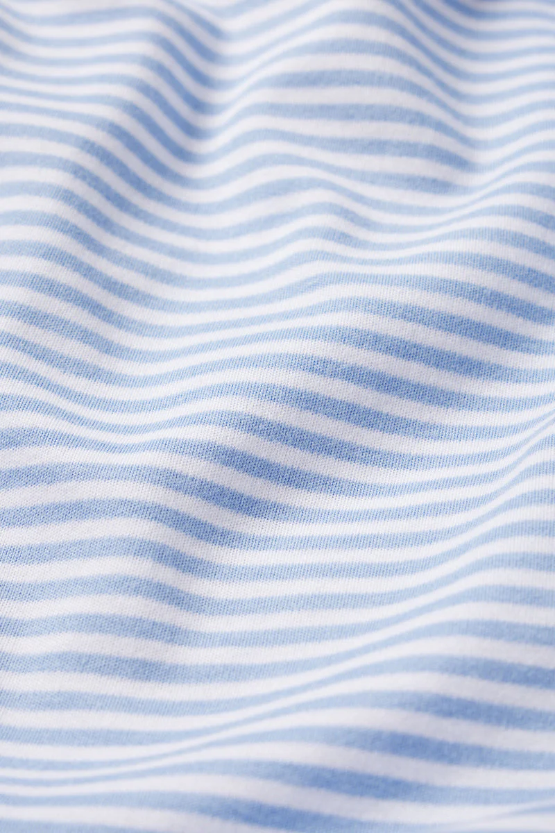 Pima Maternity Nightgown in Hydrangea - Image 5