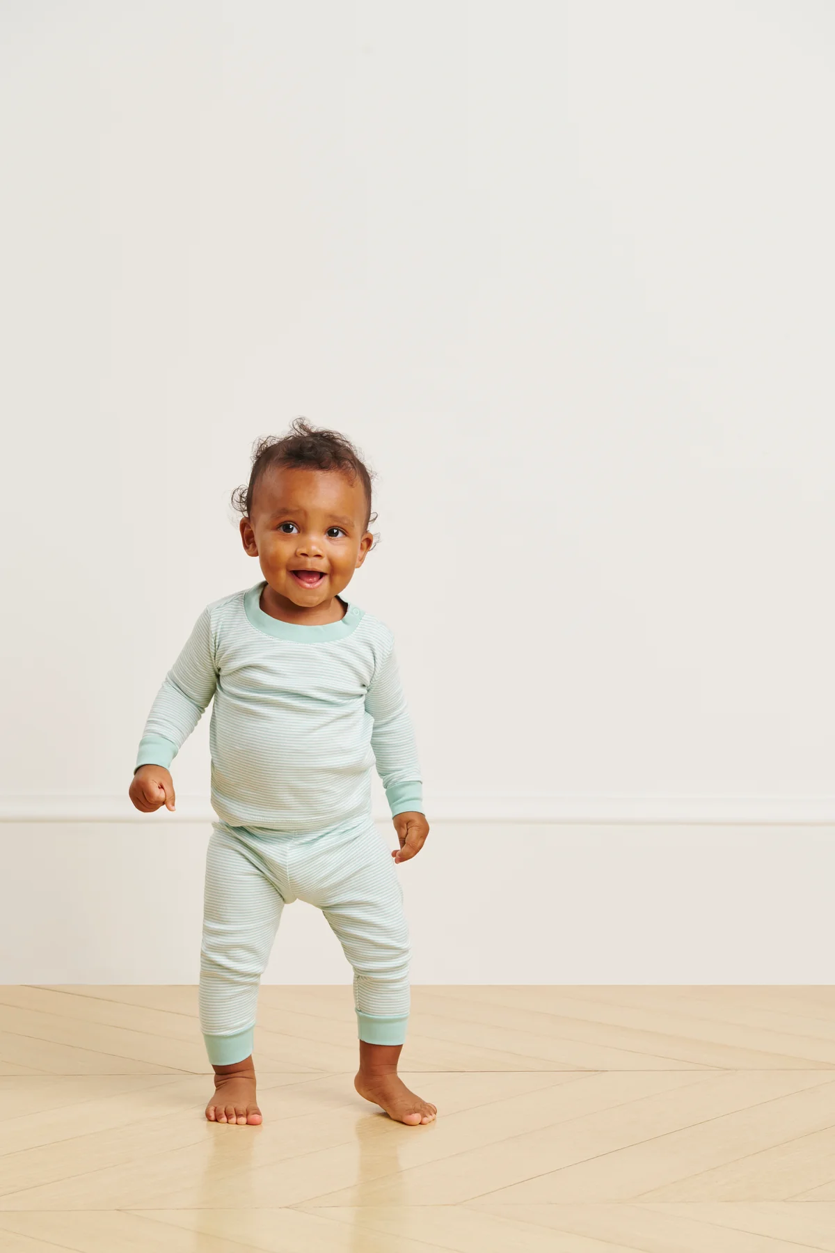 Baby Long-Long Set in Parisian Green - Image 3