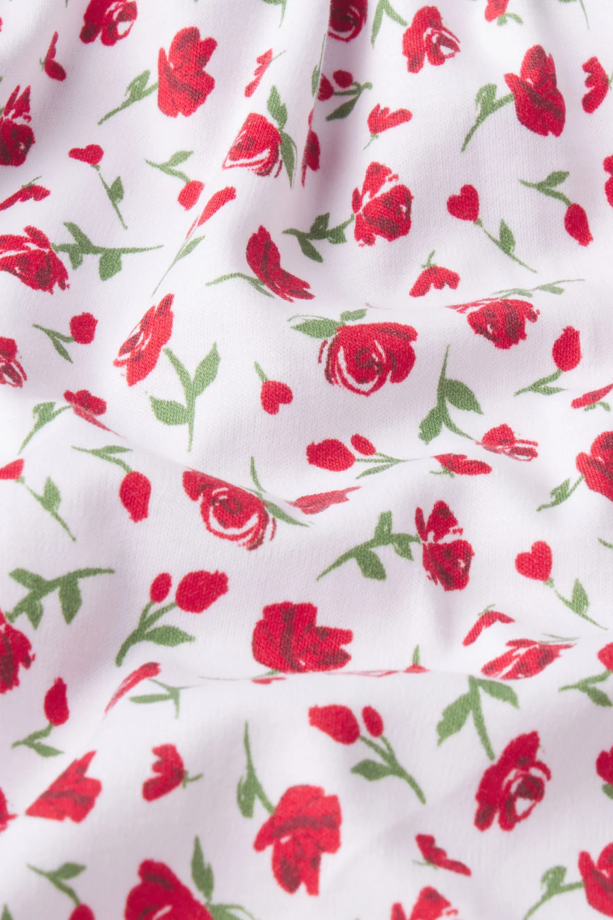 Pima Ruffle Nightgown in Rose Bouquet - Image 6