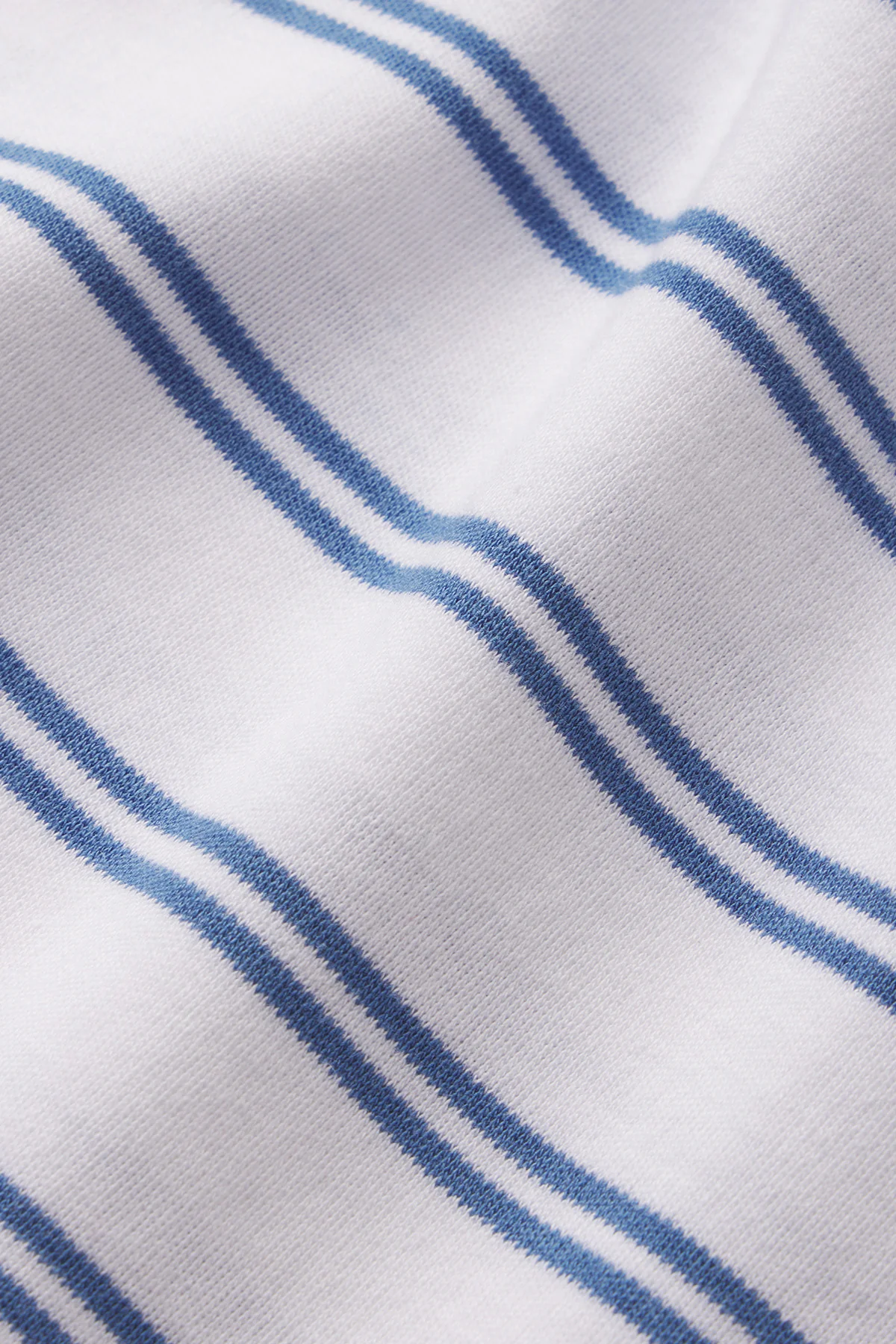 Pima Crew Shorts Set in Seaport Tidal Stripe - Image 5