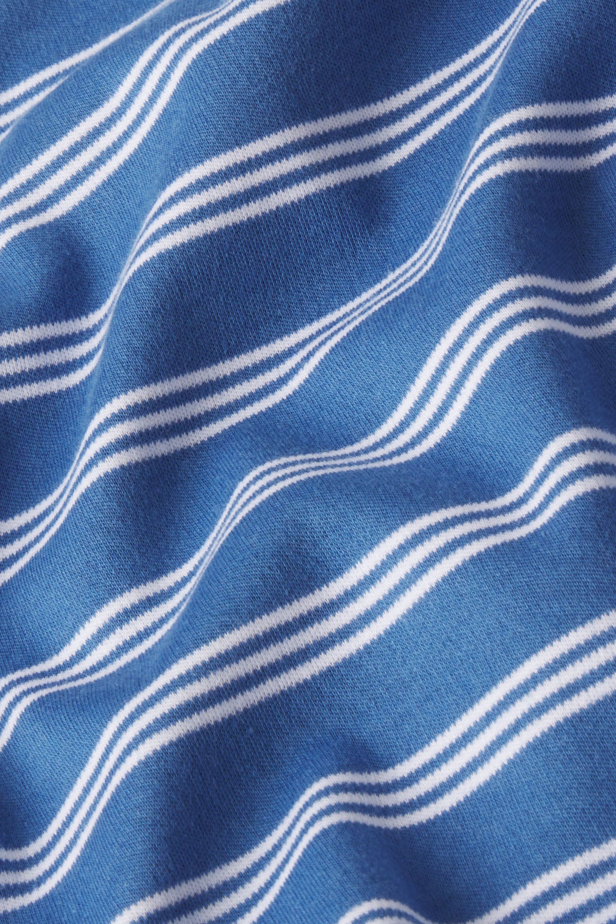 Pima Ruffle Shorts Set in Seaport Triple Stripe - Image 5