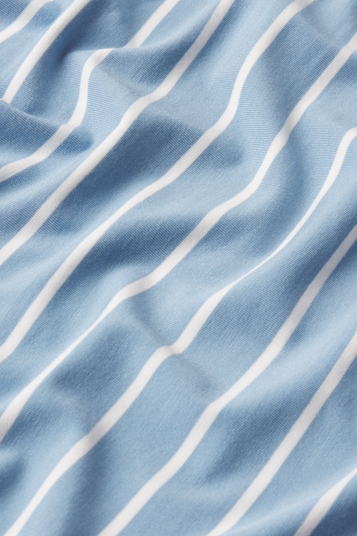 Maternity DreamModal™ Kimono Three-Piece Set in Serene Blue Stripe - Image 5
