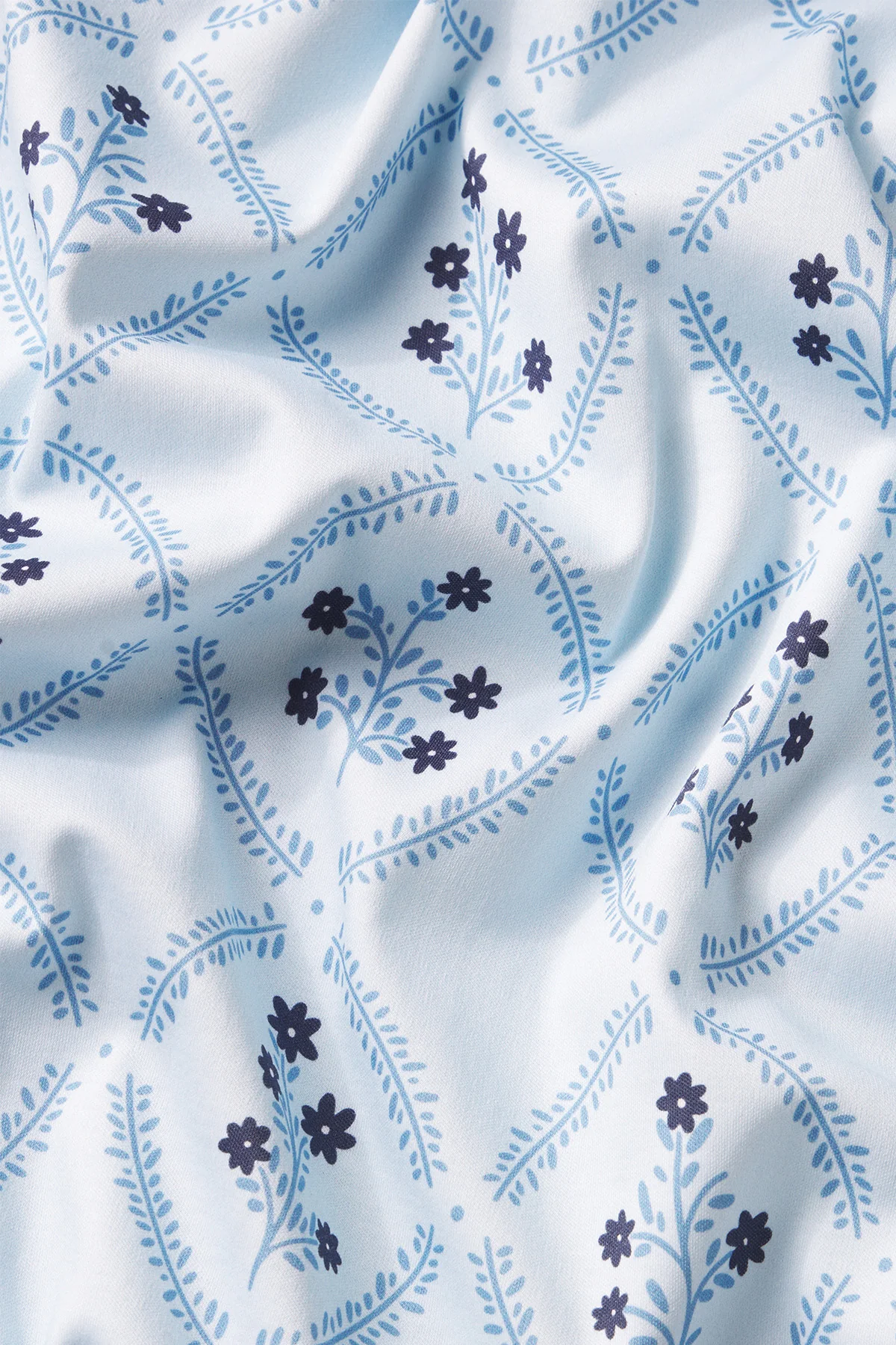 Pima Long-Long Set in Serene Blue Wreath - Image 6