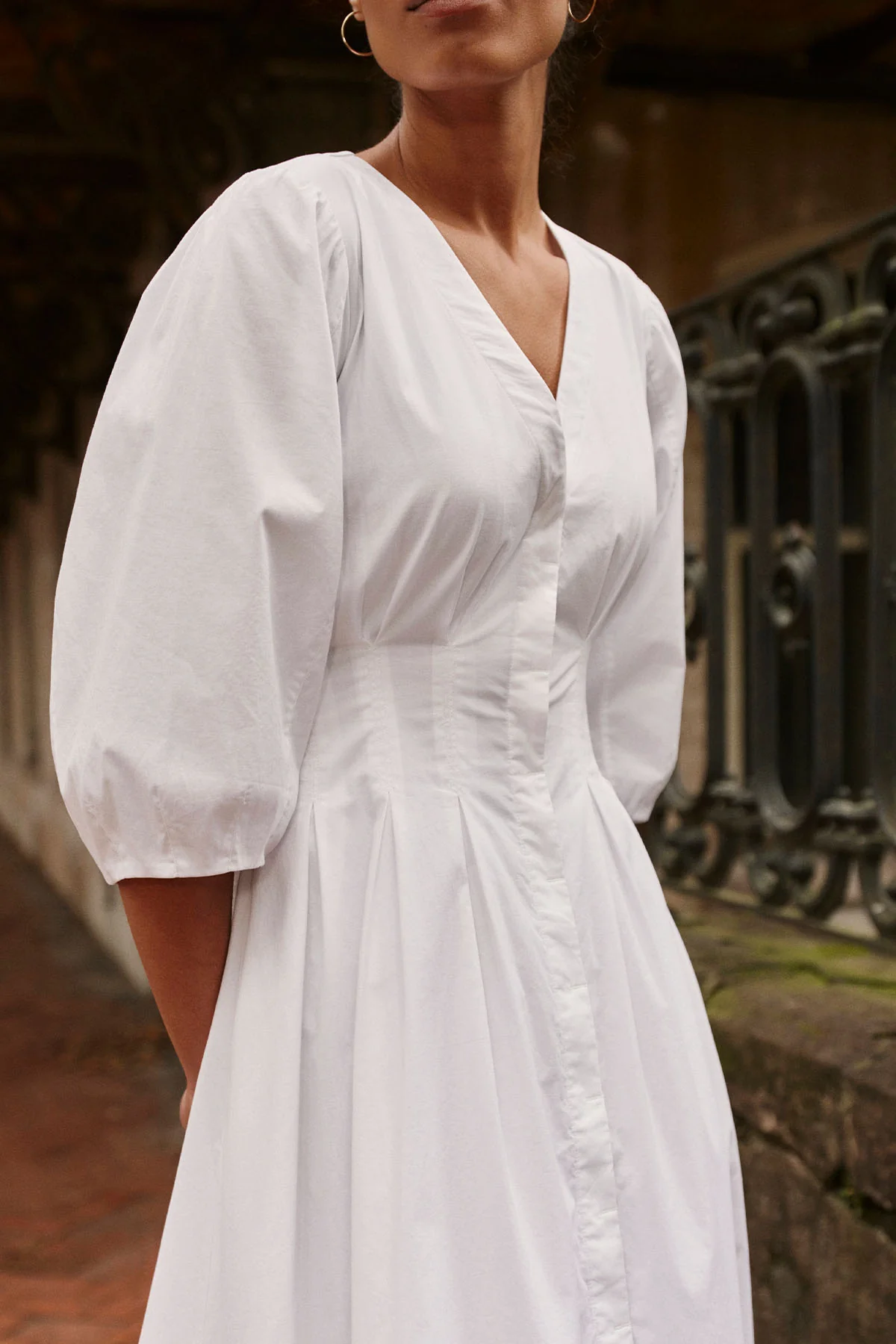 Sunday Dress in White - Image 3
